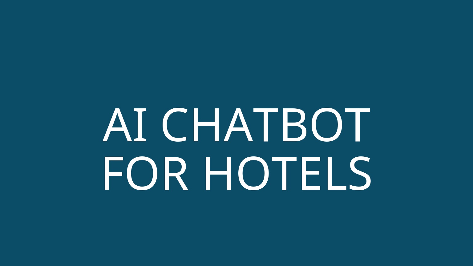 AI Chatbot for Hotels - Televanta cover