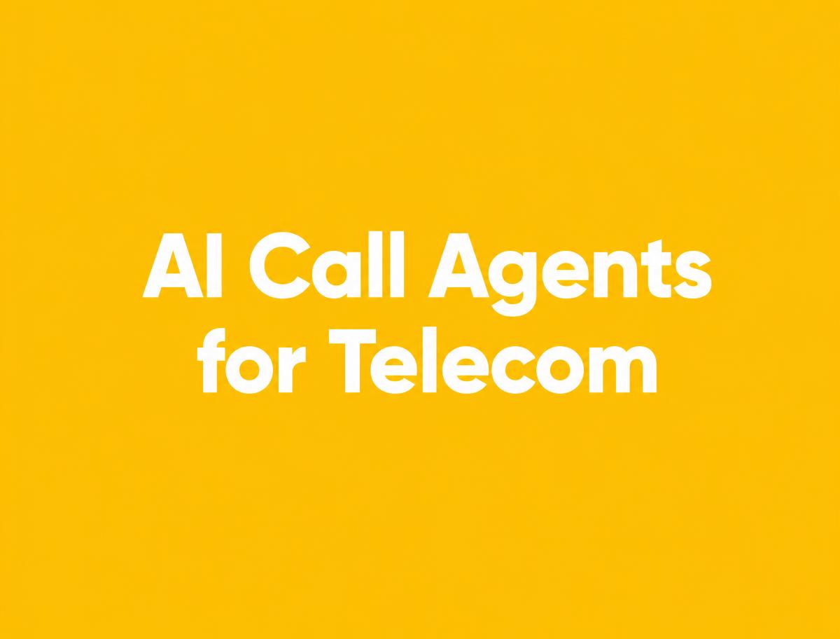 AI Call Agents for Telecom — Televanta cover