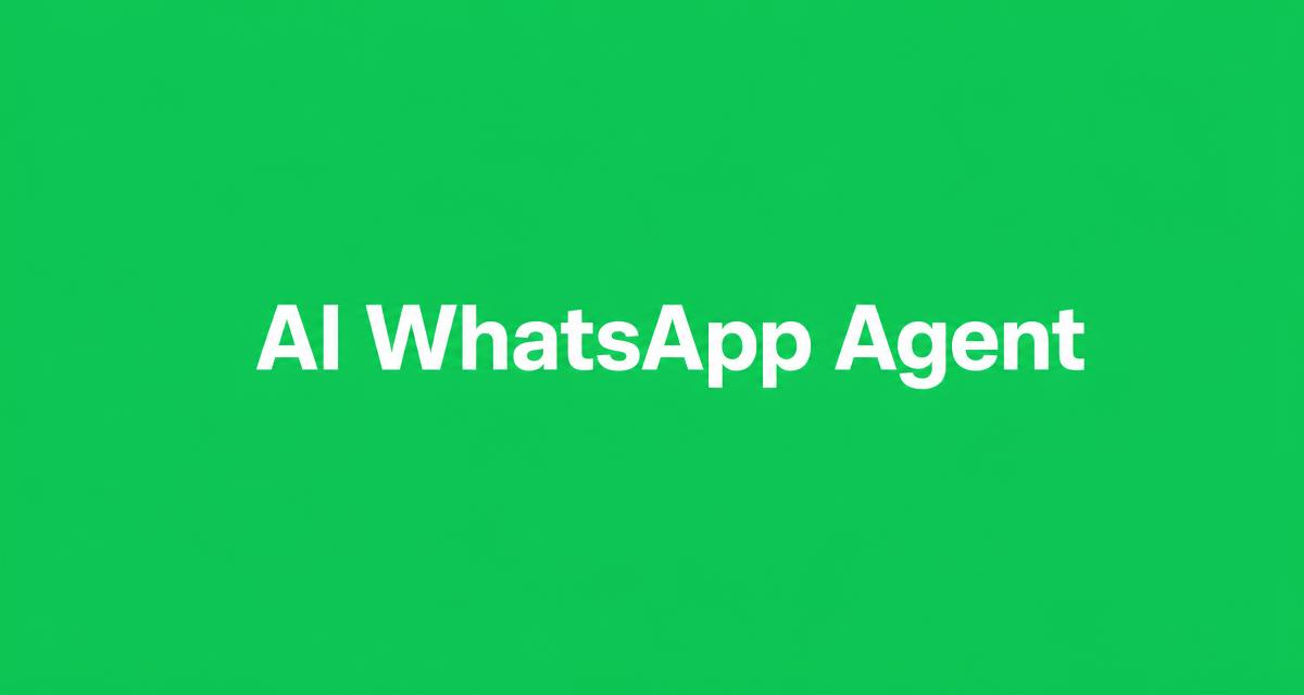 AI WhatsApp Agent — Televanta cover