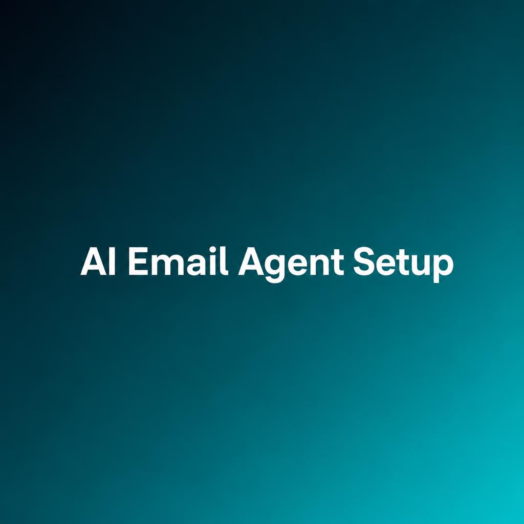Setting Up an AI Email Agent — Televanta cover