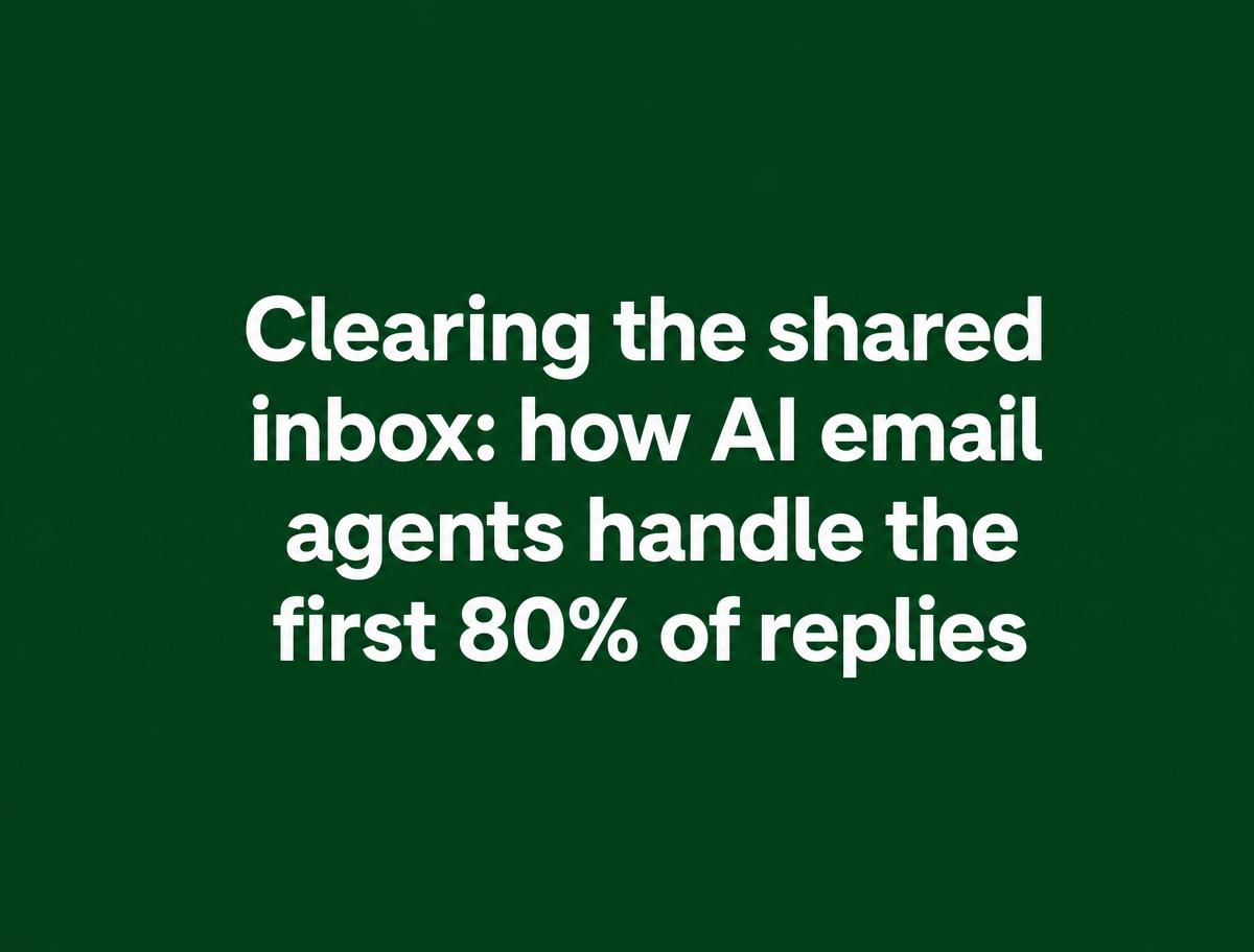 How AI Email Assistants Clear the Shared Inbox — Televanta cover
